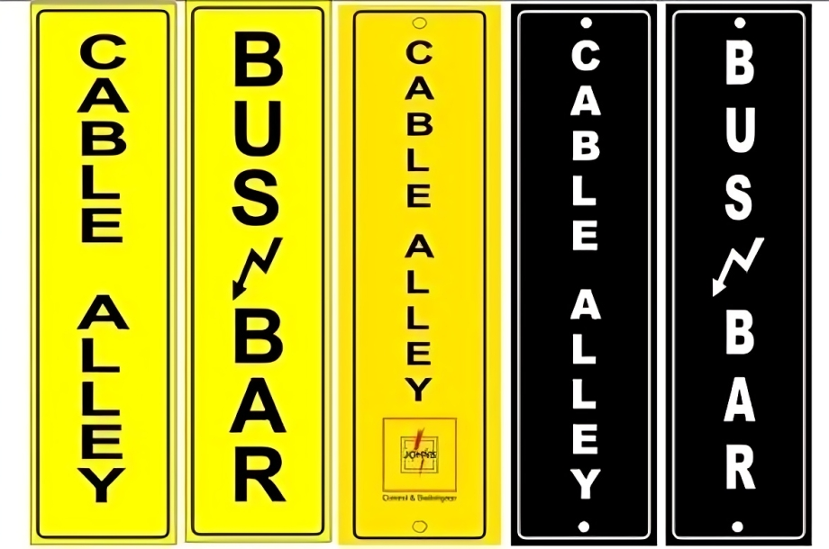 Bus Bar Name Plate